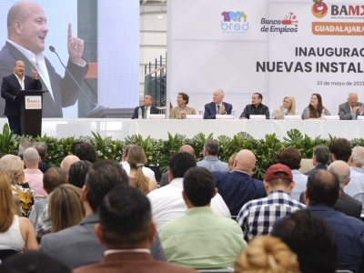 Inaugura Enrique Alfaro en Tlaquepaque nueva sede del Banco de Alimentos Guadalajara